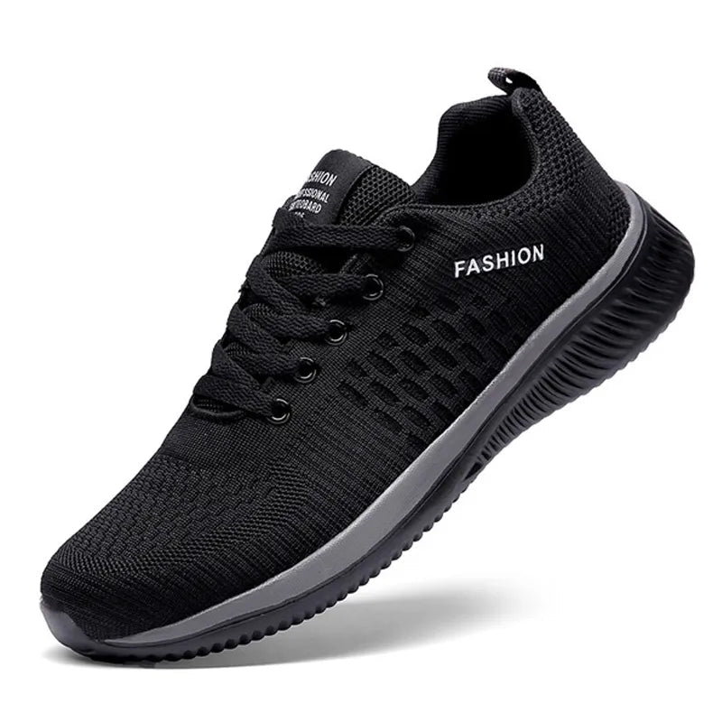 Men Running Walking Knit Shoes Fashion Casual Sneakers Breathable Sport Athletic Gym Lightweight Men Sneakers Casual Shoes - Slobuy