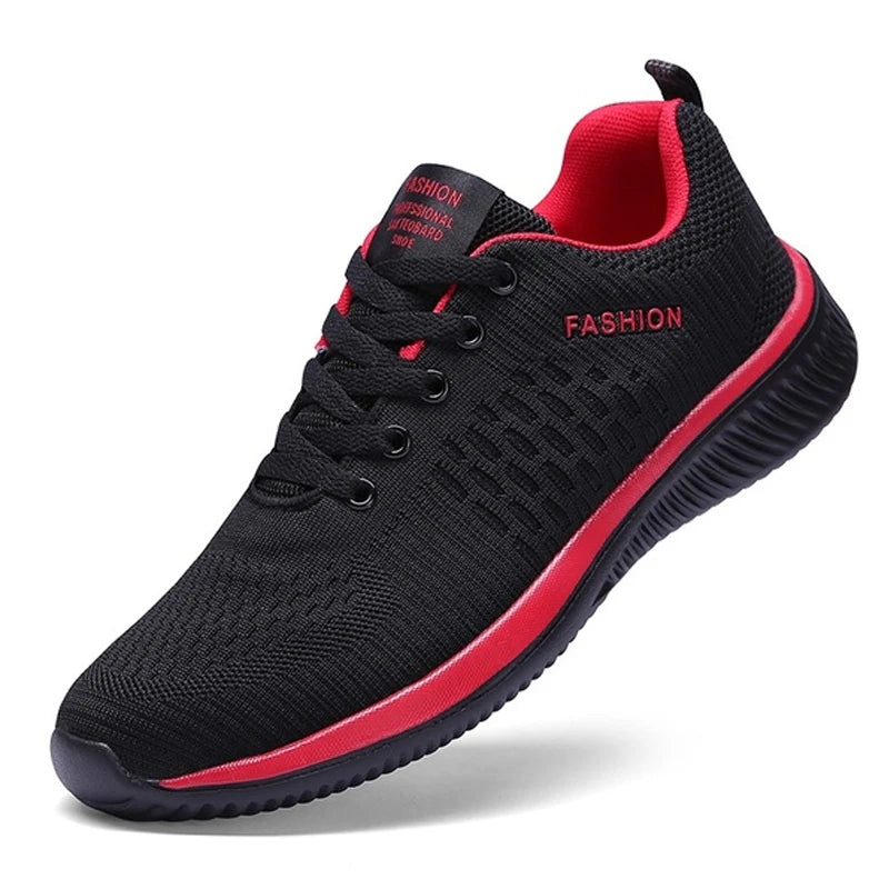 Men Running Walking Knit Shoes Fashion Casual Sneakers Breathable Sport Athletic Gym Lightweight Men Sneakers Casual Shoes - Slobuy