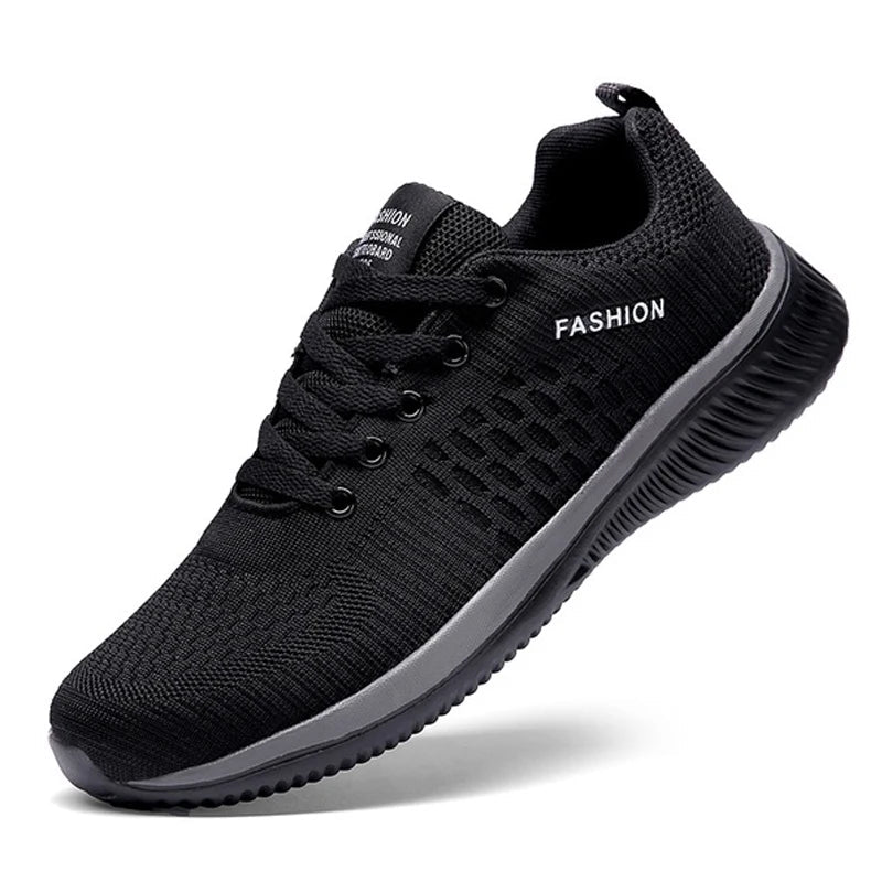 Men Running Walking Knit Shoes Fashion Casual Sneakers Breathable Sport Athletic Gym Lightweight Men Sneakers Casual Shoes - Slobuy