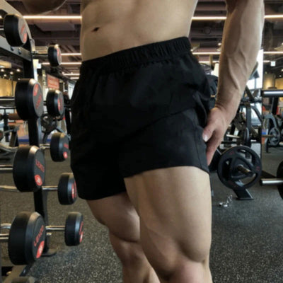 Men Sport Shorts Summer Sportswear Beach Jogging Short Pants Training Shorts Men Basketball Clothing Gym Fitness Running Bottoms - Slobuy