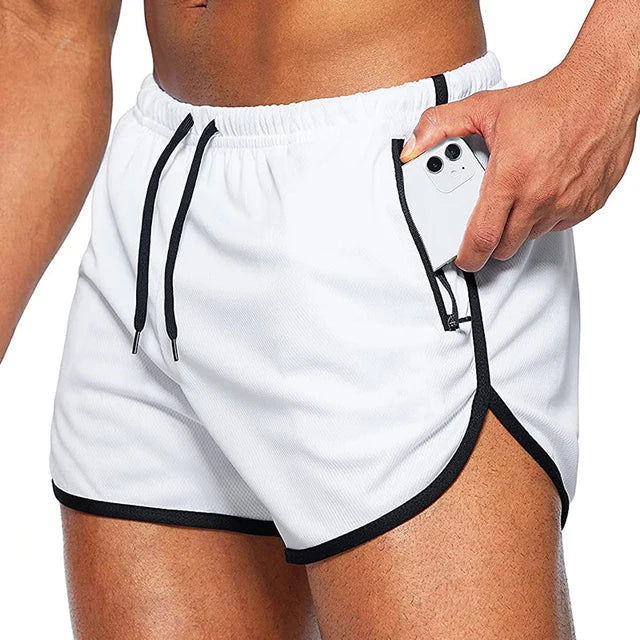 Men Sport Shorts Summer Sportswear Beach Jogging Short Pants Training Shorts Men Basketball Clothing Gym Fitness Running Bottoms - Slobuy
