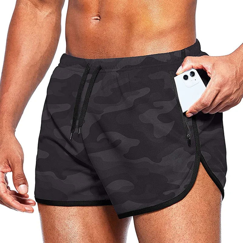 Men Sport Shorts Summer Sportswear Beach Jogging Short Pants Training Shorts Men Basketball Clothing Gym Fitness Running Bottoms - Slobuy