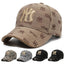 Men Summer Fashion Embroidery Letter Baseball Cap Hip Hop Snapback Hat Outdoor Fishing Sports Sun Protection Sun Shade Hat - Slobuy