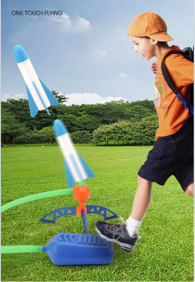 Men and Women Indoor and Outdoor Children Step on Rocket Artillery Launching Toys EVA Foam Outdoor Indoor Toys - Slobuy