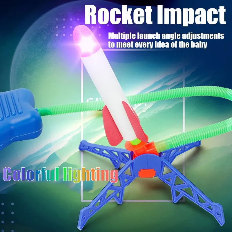 Men and Women Indoor and Outdoor Children Step on Rocket Artillery Launching Toys EVA Foam Outdoor Indoor Toys - Slobuy
