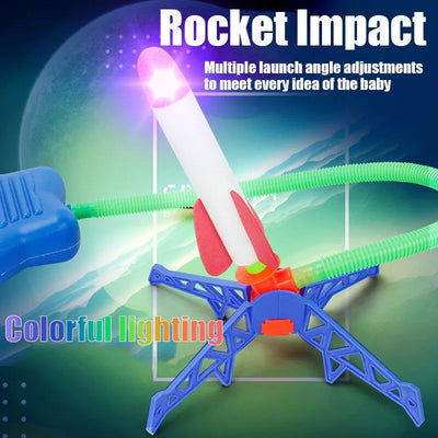 Men and Women Indoor and Outdoor Children Step on Rocket Artillery Launching Toys EVA Foam Outdoor Indoor Toys - Slobuy