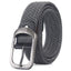 Men's Belt Casual Woven Elastic Belt Outdoor Sports Women's Belt No Need for Punching Climbing Work Belt For Men Women Fashion - Slobuy