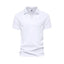 Men's Clothing Breathable Regular Fit Solid Golf Shirt, Clothing Men's Casual V-Neck T-Shirt Short Sleeve For Summer - Slobuy