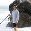 Men's Long Sleeve UPF 50+ Rash Guards Diving UV Protection Lightweight T-Shirt Loose Fit Swimming Quick Drying Surfing T-Shirt - Slobuy