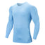 Men's Long Sleeve UPF 50+ Rash Guards Diving UV Protection Lightweight T-Shirt Loose Fit Swimming Quick Drying Surfing T-Shirt - Slobuy
