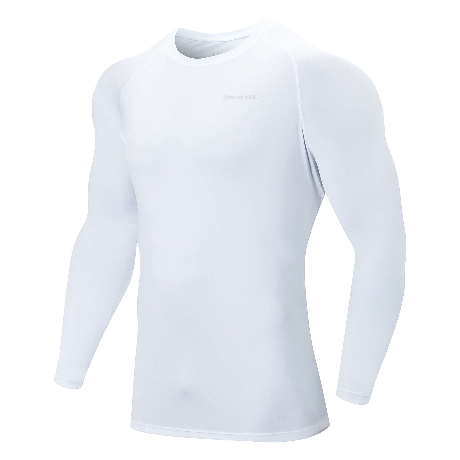 Men's Long Sleeve UPF 50+ Rash Guards Diving UV Protection Lightweight T-Shirt Loose Fit Swimming Quick Drying Surfing T-Shirt - Slobuy
