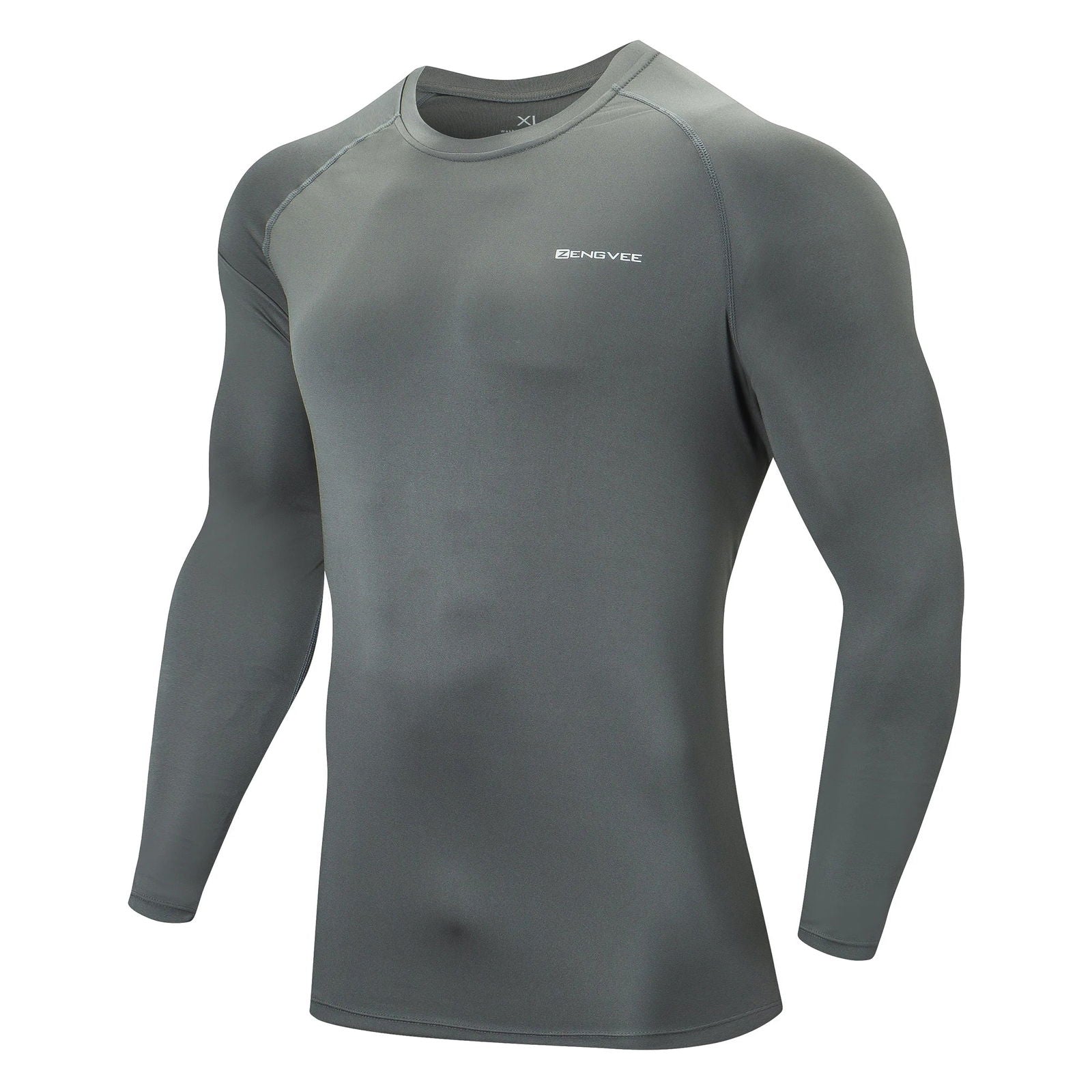 Men's Long Sleeve UPF 50+ Rash Guards Diving UV Protection Lightweight T-Shirt Loose Fit Swimming Quick Drying Surfing T-Shirt - Slobuy