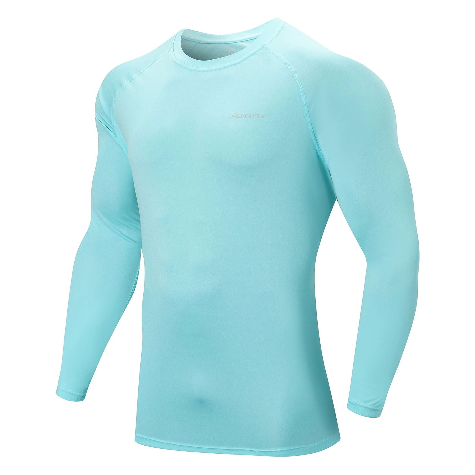 Men's Long Sleeve UPF 50+ Rash Guards Diving UV Protection Lightweight T-Shirt Loose Fit Swimming Quick Drying Surfing T-Shirt - Slobuy