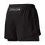 Men's Running Shorts Quick-drying Fitness Black Double Layer Shorts Men New Sport Workout Training Bodybuilding Short Pants - Slobuy