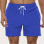 Men's Swim Trunks Summer Swimming Board Shorts Quick Dry Beach Shorts with Side Pockets and Mesh Lining Swimwear Bathing Suit - Slobuy