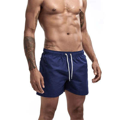 Mens Swim Trunks with Pockets Mesh Liner Summer Casual Beach Board Shorts Quick Dry Swimming Bathing Suit Swimsuit Swimwear - Slobuy