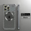 Metal Heat Dissipation Phone Case For iPhone 13 12 14 15 Pro Max Plus Magnetic Aluminum Cover Magsafe For IPHON 14 15 Pro Promax - Slobuy