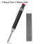 Metal Solid Carpenter Pencil Mechanical Pencil Set Built-in Pencil Sharpener with Refill Leads Deep Hole Drawing Marking Tools - Slobuy