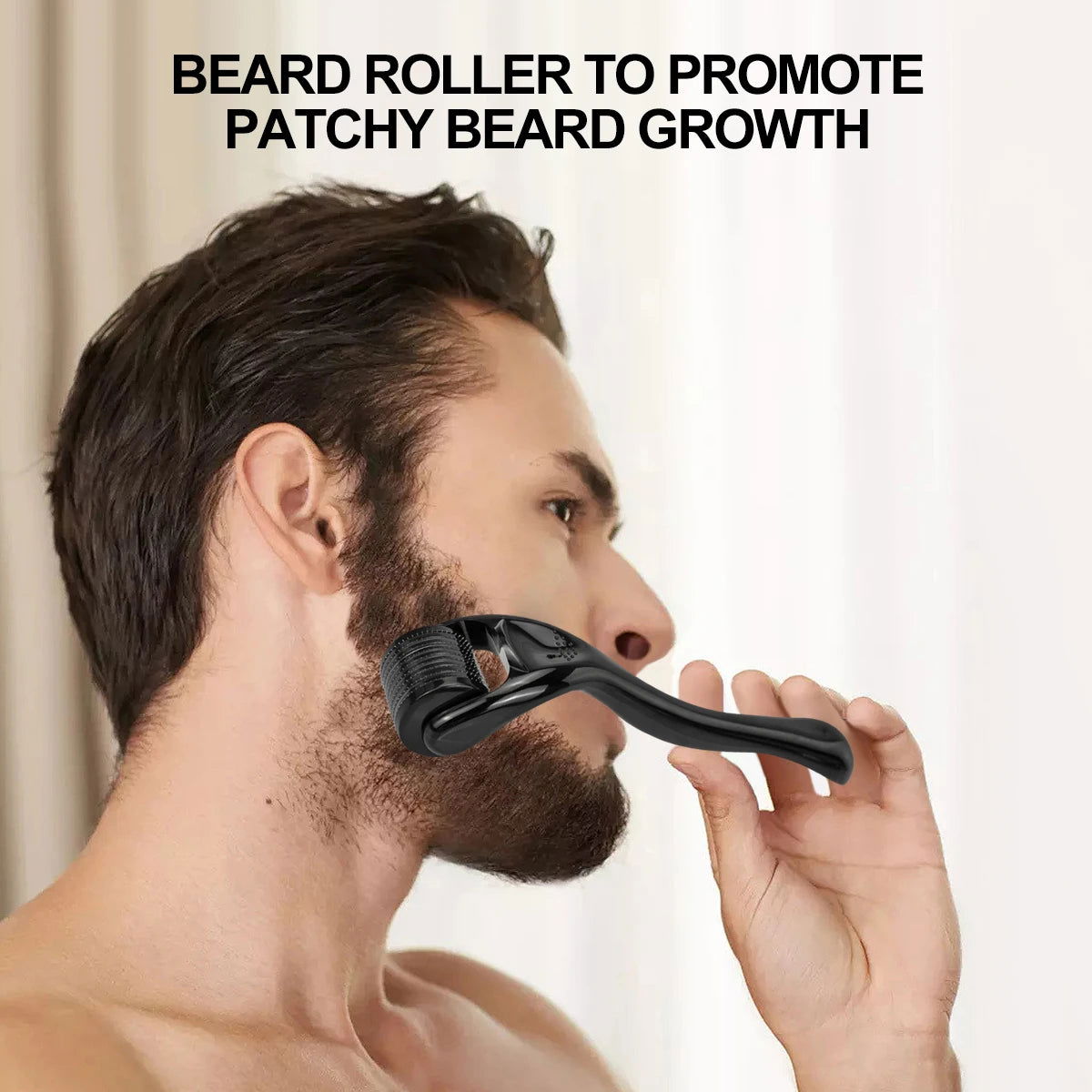 Micro Needle 540 Face Derma Roller For Hair Growth Professional Dermaroller For Beard Growth Skin Care Tool - Slobuy