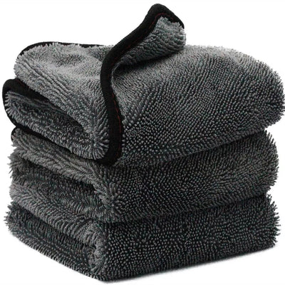 Microfiber Twist car wash towel Professional Car Cleaning Drying Cloth towels for Cars Washing Polishing Waxing Detailing - Slobuy