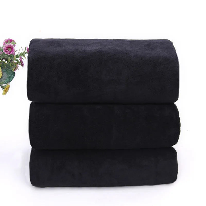 Microfiber bath towel, super large, soft, high absorption and quick-drying, sports, travel, no fading, multi-functional use - Slobuy