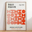 Mid Century Bauhaus Poster Geometric Wall Art Canvas Prints Living Room Bedroom Bright Colourful Artwork For Home Decor - Slobuy