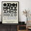Mid Century Bauhaus Poster Geometric Wall Art Canvas Prints Living Room Bedroom Bright Colourful Artwork For Home Decor - Slobuy