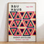 Mid Century Bauhaus Poster Geometric Wall Art Canvas Prints Living Room Bedroom Bright Colourful Artwork For Home Decor - Slobuy