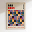 Mid Century Bauhaus Poster Geometric Wall Art Canvas Prints Living Room Bedroom Bright Colourful Artwork For Home Decor - Slobuy