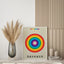 Mid Century Bauhaus Poster Geometric Wall Art Canvas Prints Living Room Bedroom Bright Colourful Artwork For Home Decor - Slobuy
