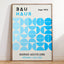 Mid Century Bauhaus Poster Geometric Wall Art Canvas Prints Living Room Bedroom Bright Colourful Artwork For Home Decor - Slobuy