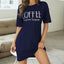 Milk Silk Nightgown Women Nightdress Short Sleeve Cartoon Nightgowns Sweet Casual Sleepwear Pijamas Sleepdress - Slobuy