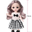 Mini 16cm BJd Doll 13 Movable Joint Girl Doll 3D Big Eyes 1/12 Fashion Princess Doll DIY Dress Up Toy Doll With Clothes Gift - Slobuy