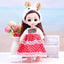 Mini 16cm BJd Doll 13 Movable Joint Girl Doll 3D Big Eyes 1/12 Fashion Princess Doll DIY Dress Up Toy Doll With Clothes Gift - Slobuy