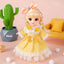 Mini 16cm BJd Doll 13 Movable Joint Girl Doll 3D Big Eyes 1/12 Fashion Princess Doll DIY Dress Up Toy Doll With Clothes Gift - Slobuy