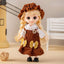 Mini 16cm BJd Doll 13 Movable Joint Girl Doll 3D Big Eyes 1/12 Fashion Princess Doll DIY Dress Up Toy Doll With Clothes Gift - Slobuy