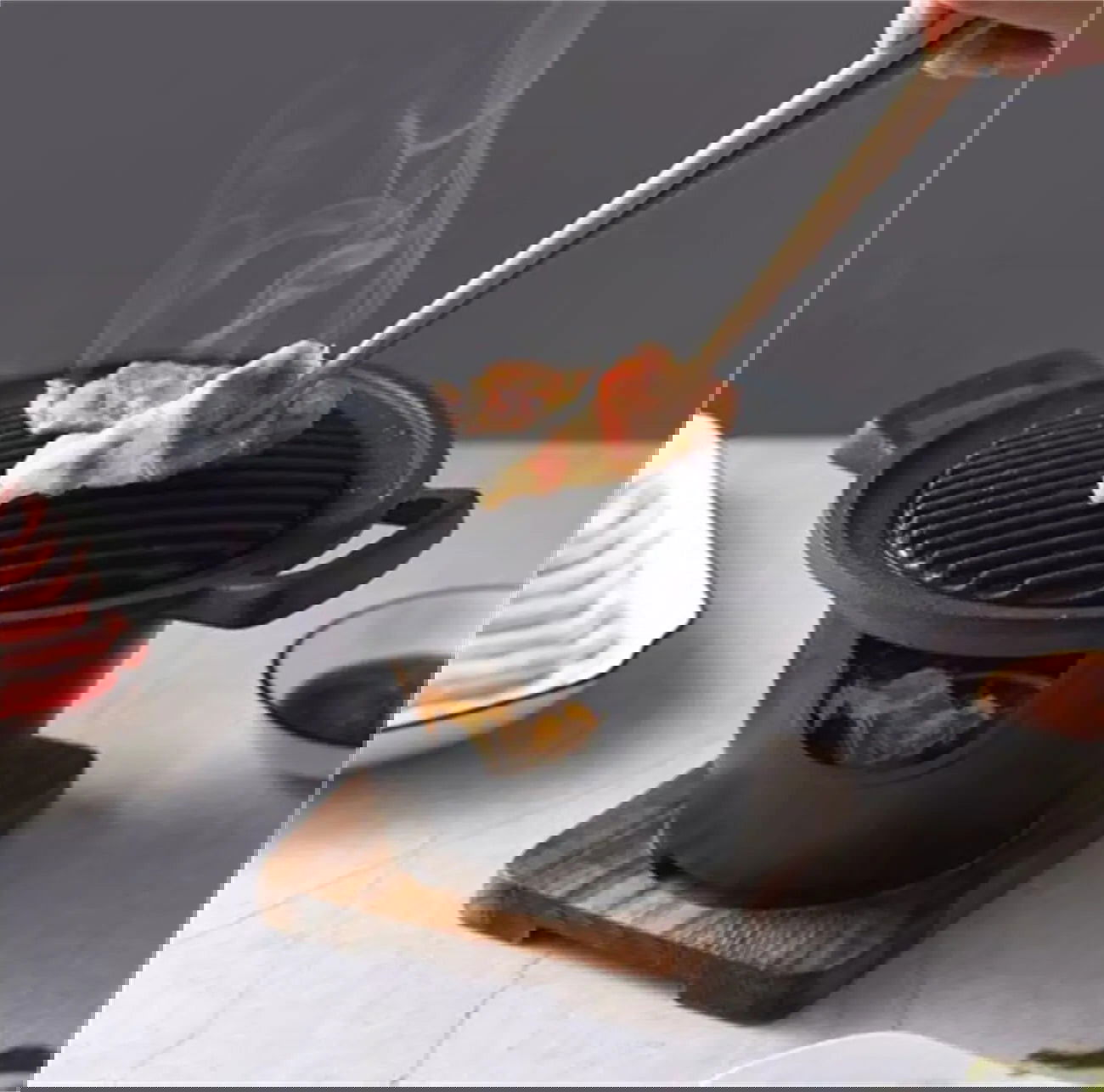 Mini BBQ Alcohol Stove Barbecue Grill Japanese One Person Cooking Oven Detachable Outdoor BBQ Plate Roasting Meat Tools - Slobuy