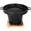 Mini BBQ Alcohol Stove Barbecue Grill Japanese One Person Cooking Oven Detachable Outdoor BBQ Plate Roasting Meat Tools - Slobuy