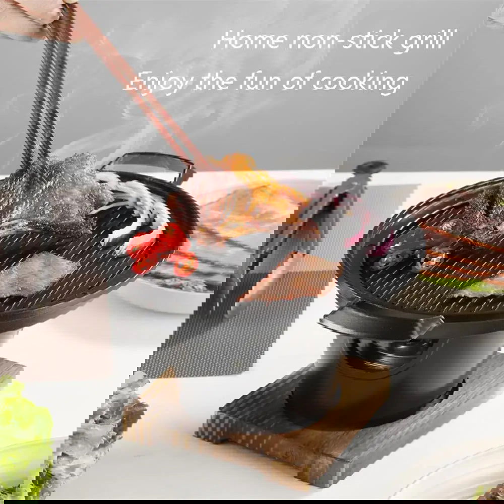 Mini Barbecue Oven Grill Home Outdoor Camping Alcohol Stove BBQ Japanese One Person Cooking Garden Party Roasting Meat Tool - Slobuy