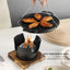 Mini Barbecue Oven Grill Home Outdoor Camping Alcohol Stove BBQ Japanese One Person Cooking Garden Party Roasting Meat Tool - Slobuy