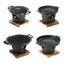 Mini Barbecue Oven Grill Home Outdoor Camping Alcohol Stove BBQ Japanese One Person Cooking Garden Party Roasting Meat Tool - Slobuy