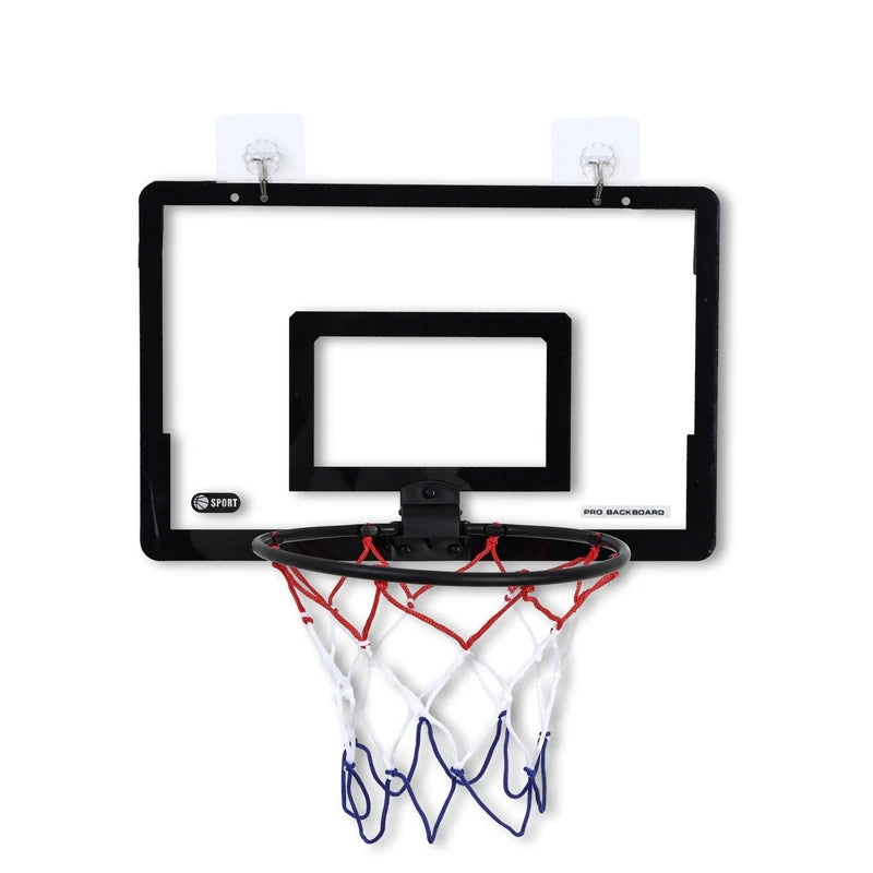 Mini Basketball Hoop for Kids Adults Indoor Small Basketball Hoop for Door Wall Mounted and Room Shooting Ball Sport Game Set - Slobuy