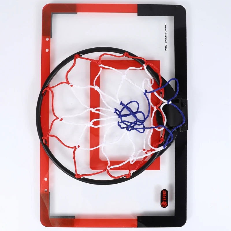 Mini Basketball Hoop for Kids Adults Indoor Small Basketball Hoop for Door Wall Mounted and Room Shooting Ball Sport Game Set - Slobuy