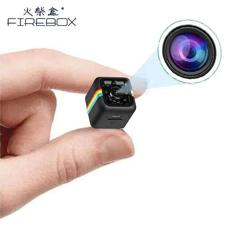 Mini Camera HD Portable Small Nanny Cam Video Voice Mini DV Recorder Indoor Covert Security Camera for Home and Office - Slobuy