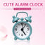 Mini Cute Metal Small Alarm Clock Creative Student Electronic Clock Alarm - Slobuy