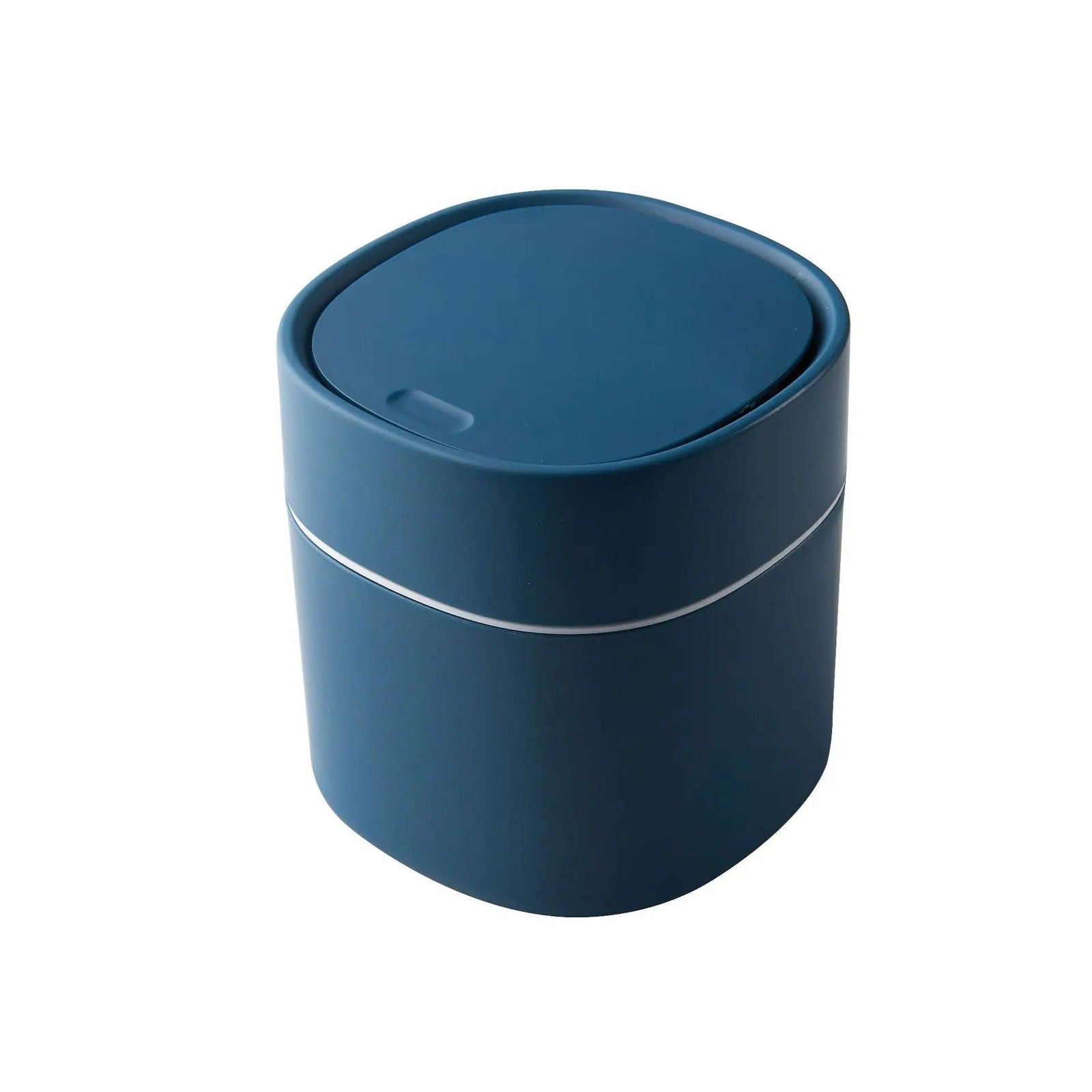 Mini Desktop Bin Bedroom Small Plastic Trash Can Office Garbage Basket Workspace Bathroom Storage Box Home Desk Trash Can - Slobuy