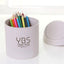 Mini Desktop Bin Small Waste Bins Tube With Cover Bedroom Garbage Can Table Plastic Office Supplies Dustbins Home Desk Dustbin - Slobuy