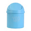 Mini Desktop Bin Small Waste Bins Tube With Cover Bedroom Garbage Can Table Plastic Office Supplies Dustbins Home Desk Dustbin - Slobuy