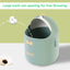 Mini Desktop Trash Can With Lid Portable Cute Cartoon Trash Bin Bedroom Organizer Office Car Small Trash Can Stationery Storage - Slobuy