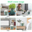 Mini Desktop Trash Can With Lid Portable Cute Cartoon Trash Bin Bedroom Organizer Office Car Small Trash Can Stationery Storage - Slobuy